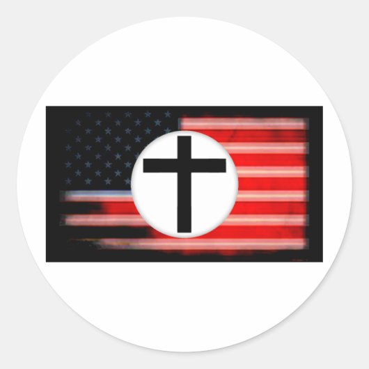 アメリカに来ファシズムが ラウンドシール (正面)