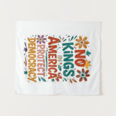 アメリカに王はいない - アメリカの民主主義 タペストリー (正面(横))