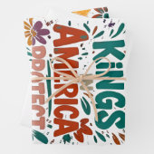 アメリカに王はいない - アメリカの民主主義 ラッピングペーパーシート (インサイチュ)