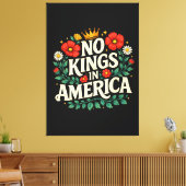 アメリカに王はいない キャンバスプリント (インサイチュ (リビング))