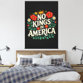 アメリカに王はいない キャンバスプリント (インサイチュ (寝室))