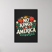 アメリカに王はいない キャンバスプリント (正面)