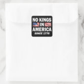 アメリカに王はいない スクエアシール (バッグ)