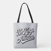 アメリカに王はいない トートバッグ (裏面)