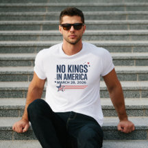 アメリカに王はいない 2026年3月28日 Tシャツ