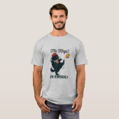 アメリカに王はいない Tシャツ (正面フル)