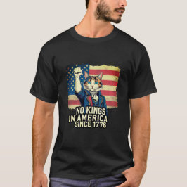 アメリカに王はいない Tシャツ