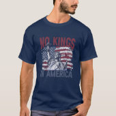 アメリカに王はいない Tシャツ (正面)