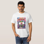 アメリカに王様はいない アトランタ ジョージア カエル Tシャツ (正面フル)