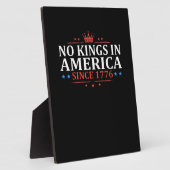 アメリカに王様はいない アメリカ独立記念日 フォトプラーク (側面)