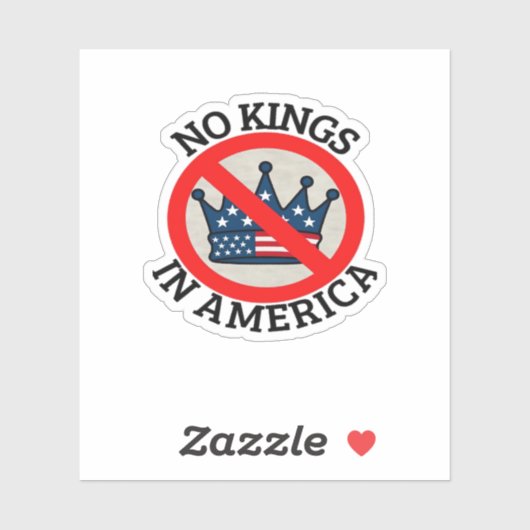 アメリカに王様はいない クラシックレトロ シール (シート)