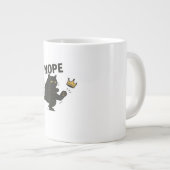 アメリカに王様はいない ジャンボコーヒーマグカップ (正面右)