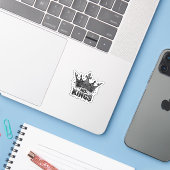 アメリカに王様はいない ミニマル シール (ノートパソコンとiPhone)