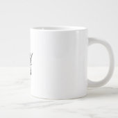 アメリカに王様はいない ミニマル ジャンボコーヒーマグカップ (右)