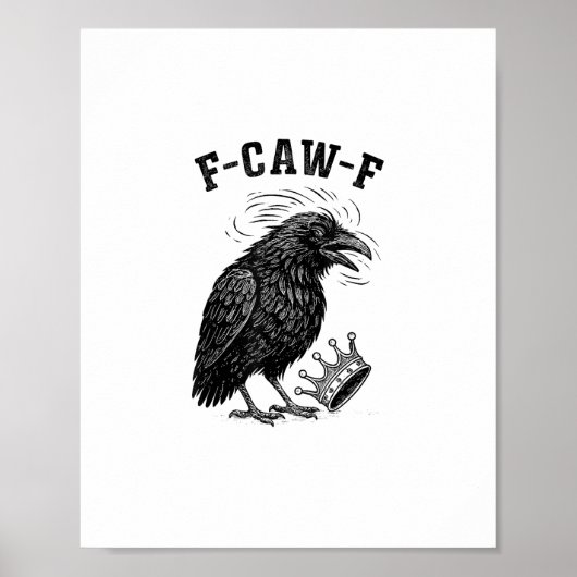 アメリカに王様はいない F Caw F クリエイティブスタイル ポスター (正面)