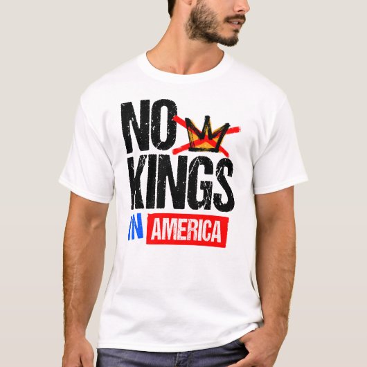アメリカに王様はいない Tシャツ (正面)