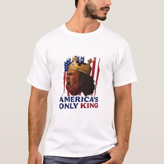アメリカに王様はいない Tシャツ (正面)