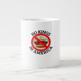 アメリカに王様はいらない愛国スタイル ジャンボコーヒーマグカップ