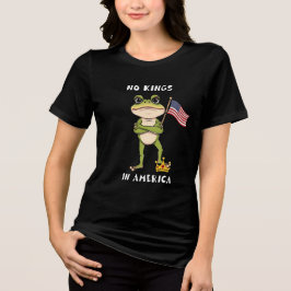 アメリカに王様はいらない アンチトランプ抗議デモ トライブレンドTシャツ