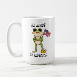 アメリカに王様はいらない アンチトランプ抗議 コーヒーマグカップ