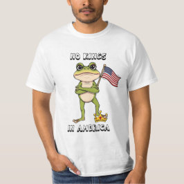 アメリカに王様はいらない アンチトランプ抗議 Tシャツ