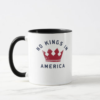 アメリカに王様はいらない アンチ・ファシズム USA クラシック マグカップ