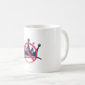 アメリカに王様はいらない コーヒーマグカップ (正面右)