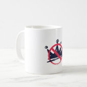 アメリカに王様はいらない コーヒーマグカップ (正面左)