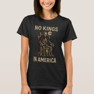 アメリカに王様はいらない スケルトン Tシャツ