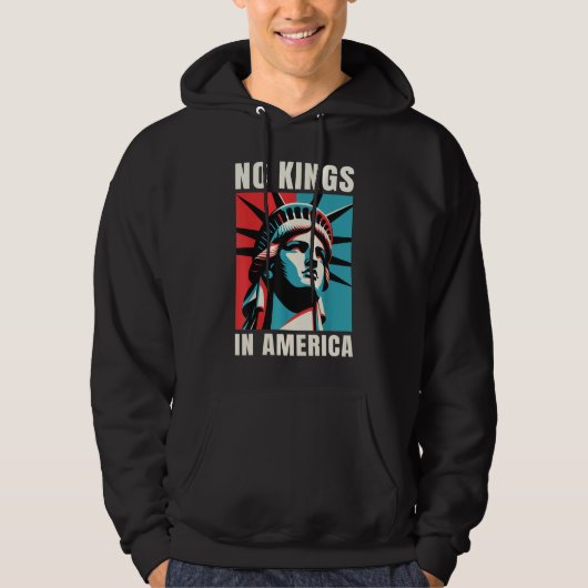 アメリカに王様はいらない パーカ (正面)