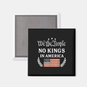アメリカに王様はいらない 私たちは人民 マグネット (正面/裏面)