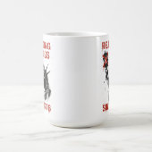 アメリカに王様はいらない No Kings Day 抗議 コーヒーマグカップ (中央)