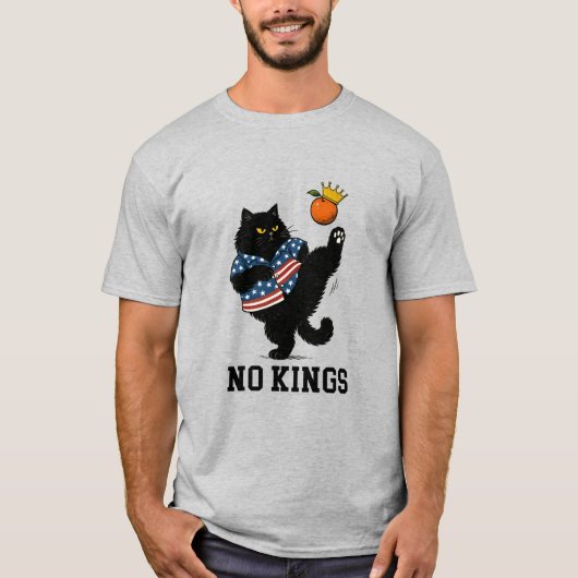 アメリカに王様はいらない Tシャツ (正面)