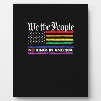 アメリカに王様はいらない We The People クリエイティブデザイン フォトプラーク