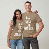 アメリカに目を向ける Tシャツ (ユニセックス)