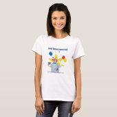 アメリカに祝福を象 Tシャツ (正面フル)