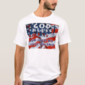 アメリカに祝福を - オリジナルグッズ Tシャツ (正面)