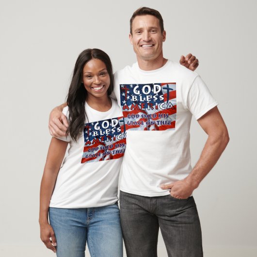 アメリカに祝福を - オリジナルグッズ Tシャツ (ユニセックス)
