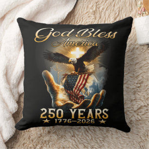 アメリカに祝福を 250周年 1776-2026 クッション