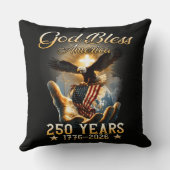 アメリカに祝福を 250周年 1776-2026 クッション (裏面)