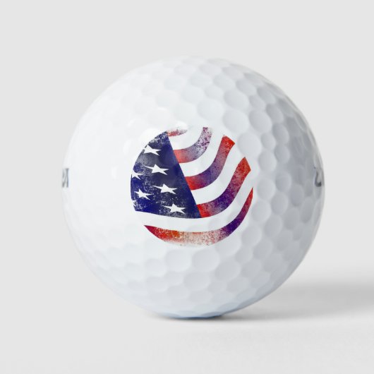 アメリカに神の加護を ゴルフボール (正面)