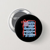 アメリカに神の恵みを Tシャツ 独立記念日 缶バッジ (正面&裏面)