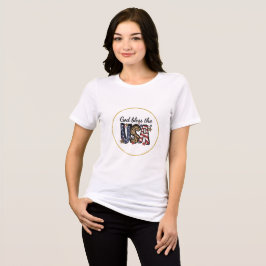 アメリカに神の祝福を トライブレンドTシャツ