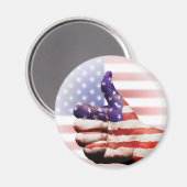 アメリカに賛成！ マグネット (正面/裏面)