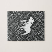 アメリカのいじめっ子の単語の芸術 ジグソーパズル (横)