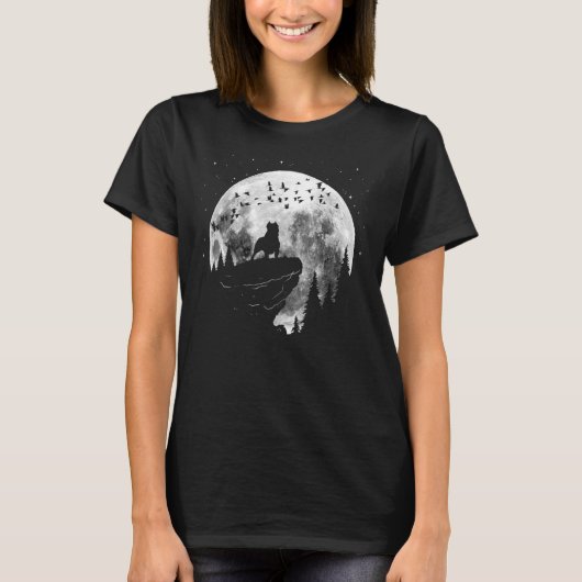 アメリカのいじめっ子の犬が犬の飼い主のために散歩 Tシャツ (正面)