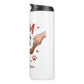 アメリカのいじめっ子ママかわいい犬ママおもしろい女性 タンブラー (回転右)