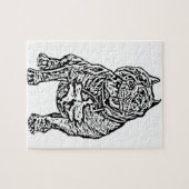 アメリカのいじめっ子 ジグソーパズル (横)