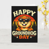 アメリカのうるうの日 カード (黄色い花)