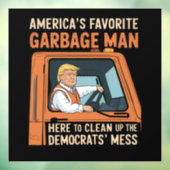 アメリカのお気に入りのガーベージマントランプ45 47 USA ウィンドウサイン (シート3)